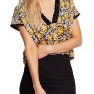 Free People Leilani Print Tee